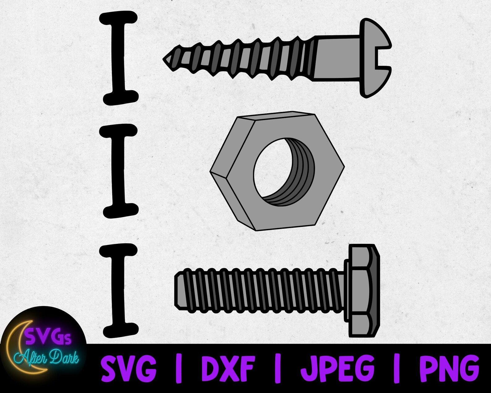 NSFW SVG I Screw I Nut I Bolt Inappropriate Adult Humor Etsy Australia