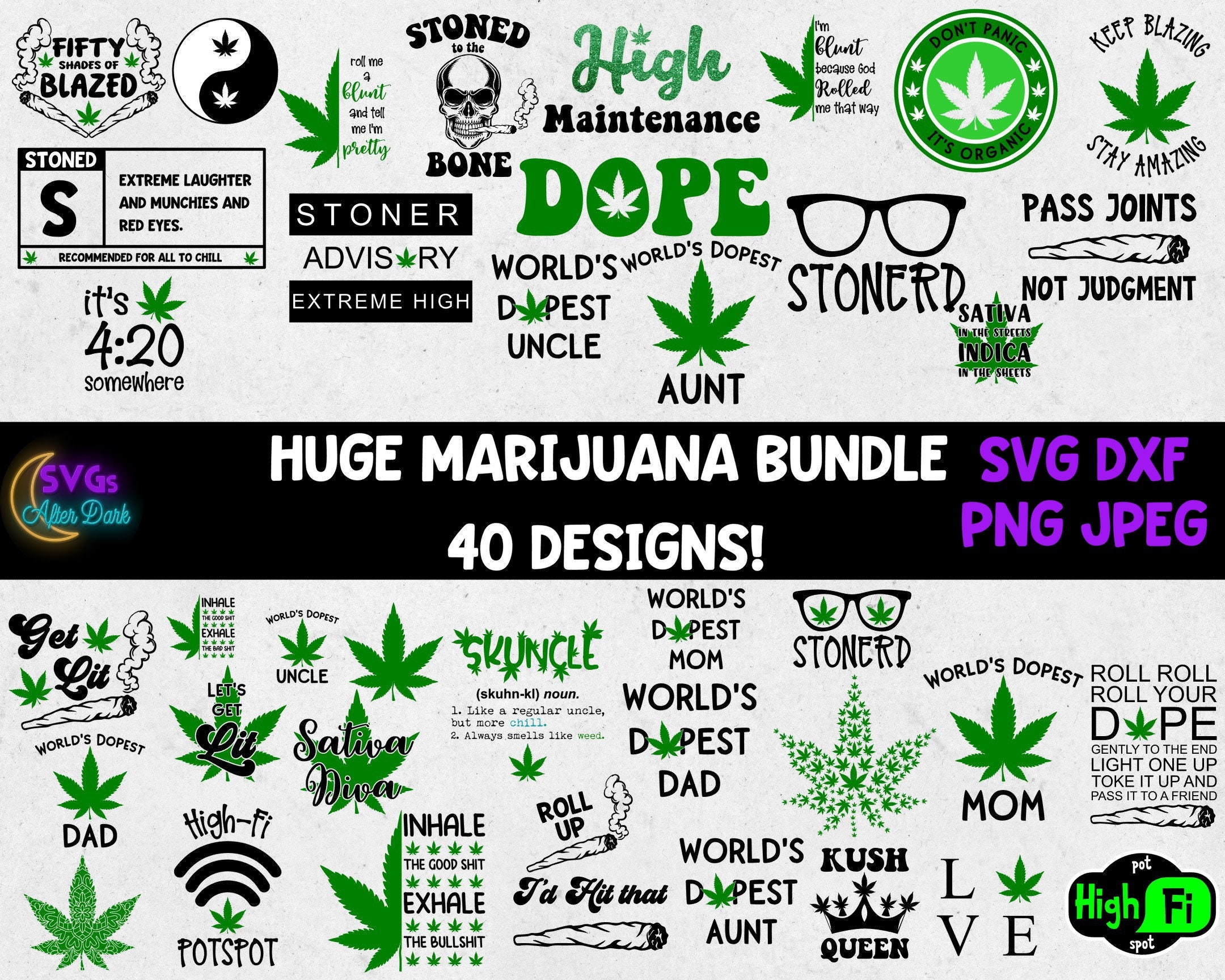 Download Huge Marijuana Svg Bundle Huge Weed Svg Bundle Rolling Etsy