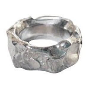Silver Organic Ring
