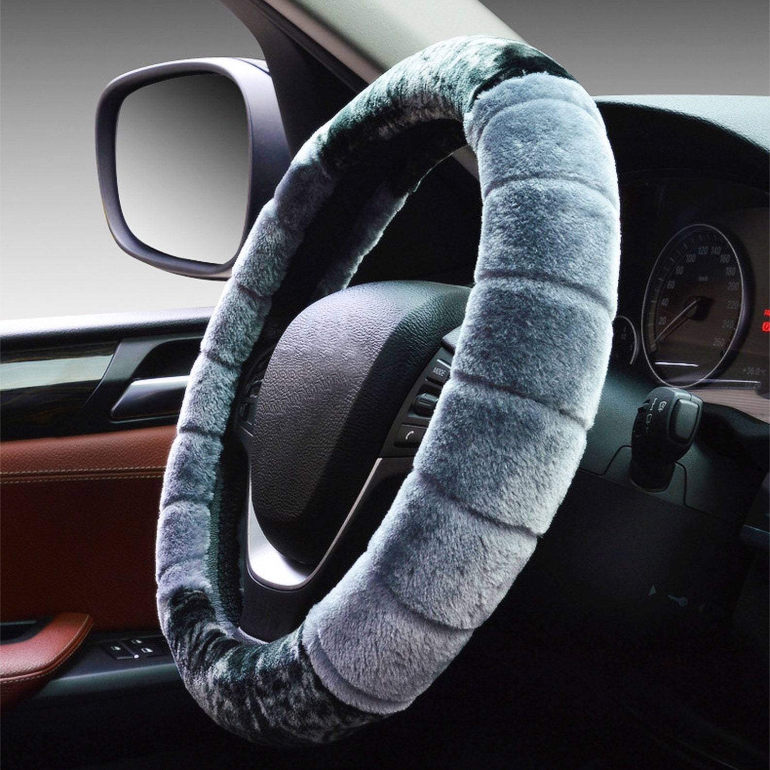 Fuzzy Steering Wheel Cover Soft and Comfortable Swirls Etsy
