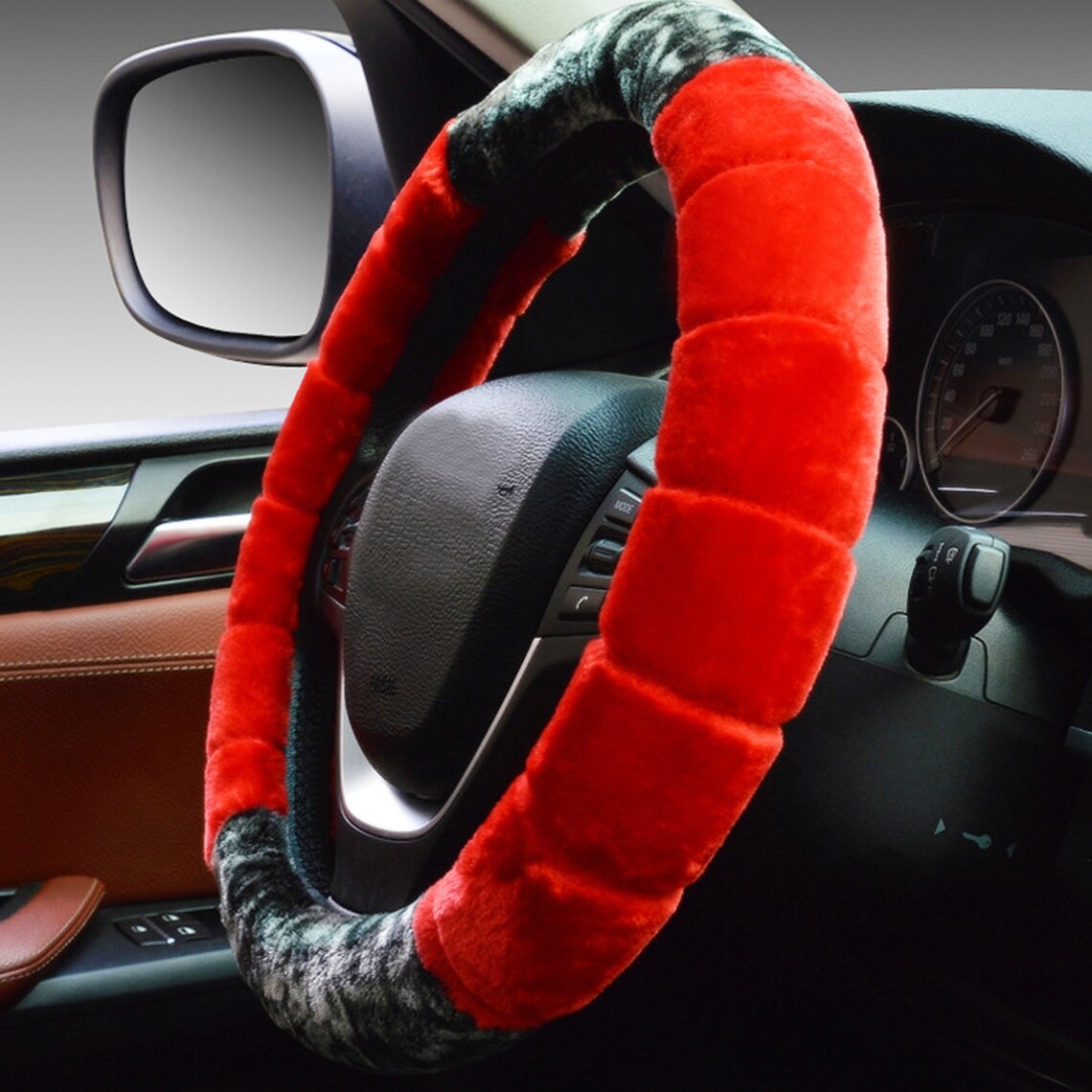Fuzzy Steering Wheel Cover Soft and Comfortable Swirls Etsy
