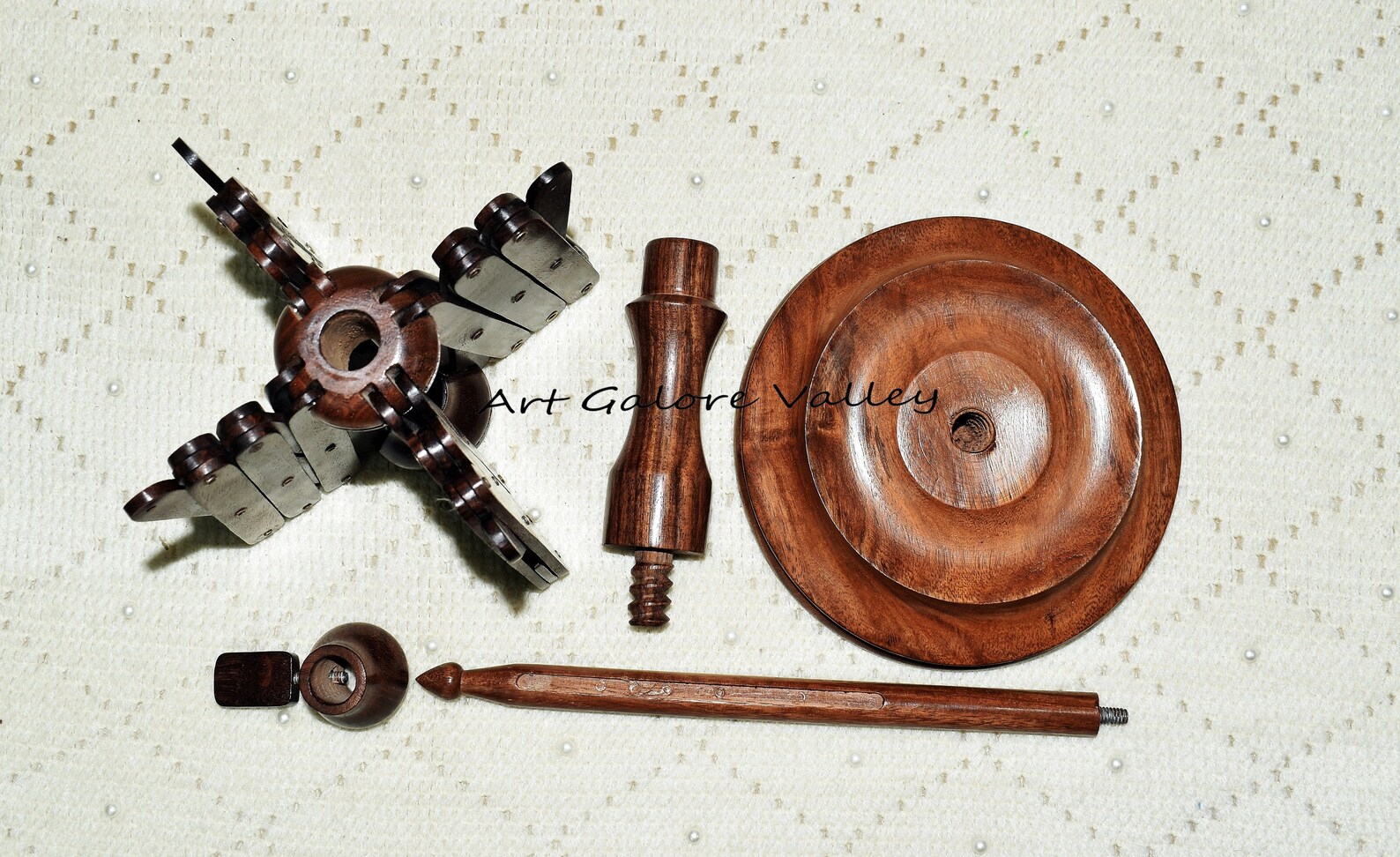 Wooden Table Top Yarn Swift Handmade Large Yarn Swift Etsy