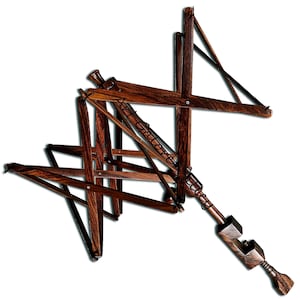 Umbrella Yarn Swift Winder | Hand Operated Yarn Swift & Wool Winder | Skein Holder | Wooden Yarn Swift and Winder