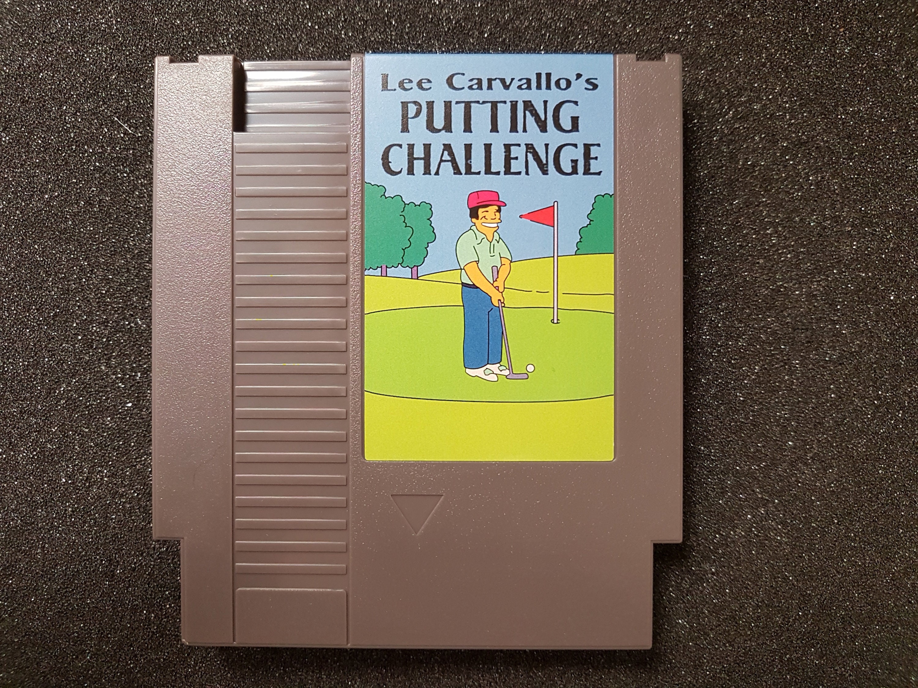 Lee Carvallo's Putting Challenge Videogame Cartridge - Etsy