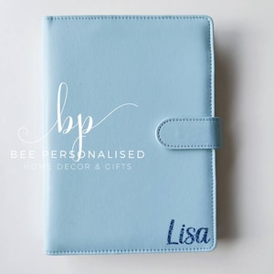 Personalised Weekly Planner / Organiser A5 / Planner Refill / Diary Blue Full Kit