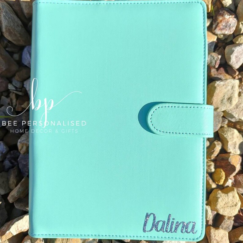 Personalised Weekly Planner / Organiser A5 / Planner Refill / Diary Spearmint Full Kit