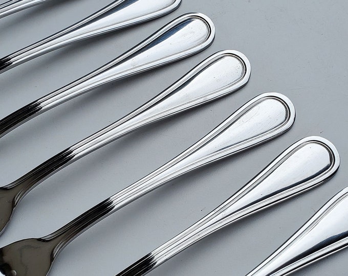 Winco Shangarila Stainless Dinner Fork Set of 12 Forks 18/0 Stainless