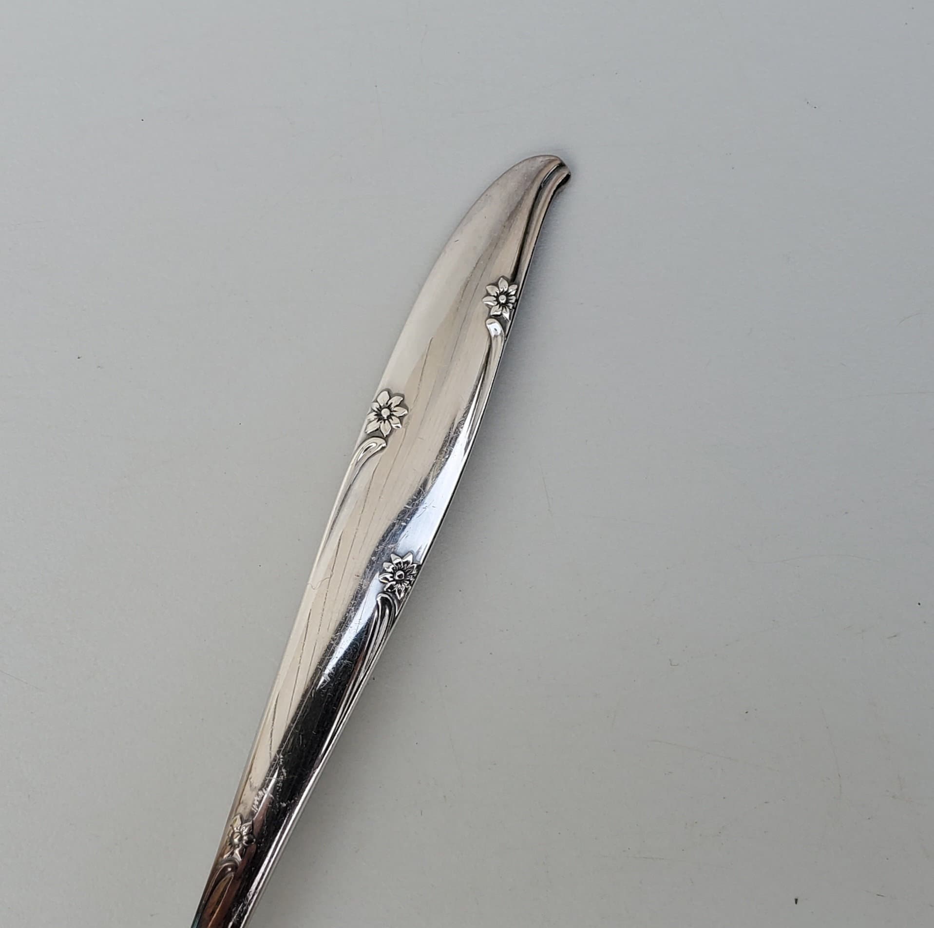 Oneida Community Silver Plate Silver Flower Pattern Tomato Server ...