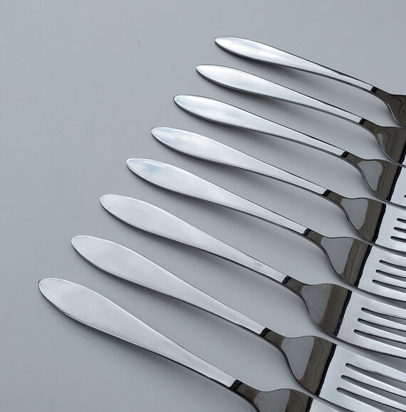 Forchette Linea 18,7cm acciaio argento - per 12