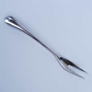 Dansk International Designs Ltd Torun Pattern - Large Serving Fork - 9.5&quot; - Rounded Handle Design - Mid Century Design