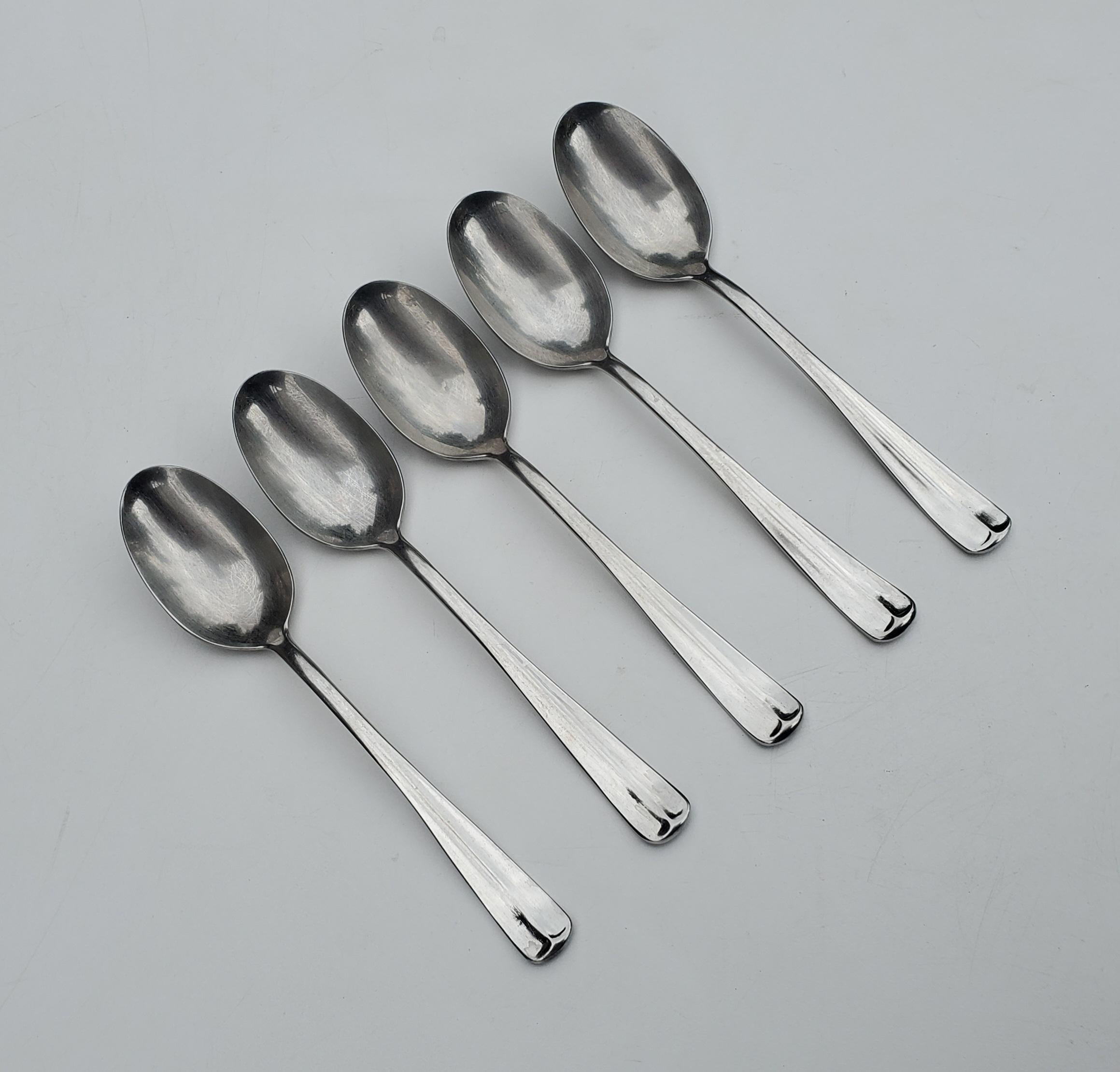couverts Ercuis metal argente baguette fourchette a salade 653494
