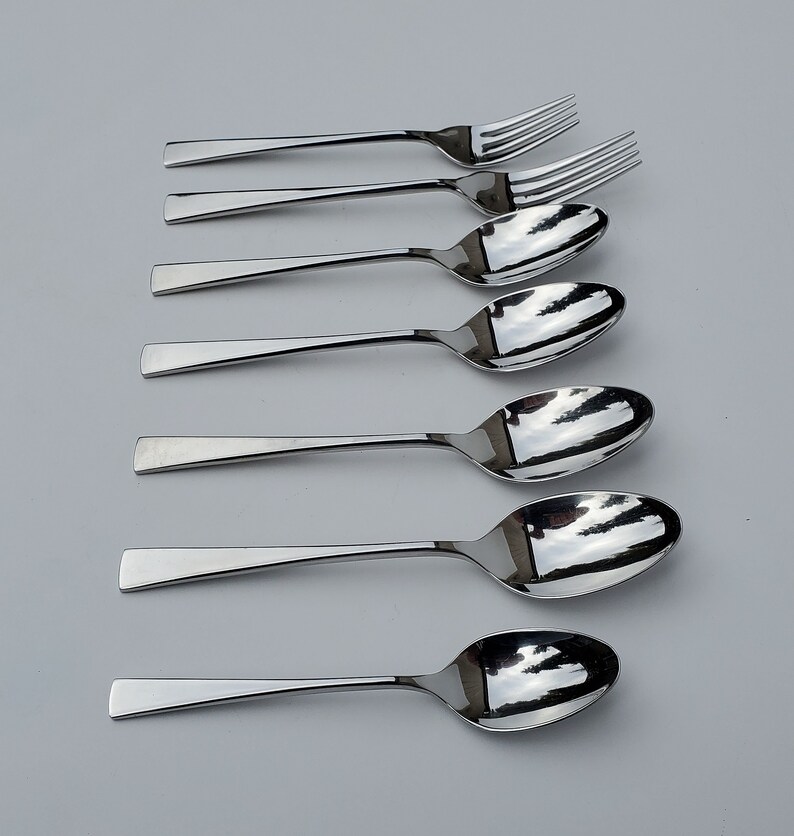 Mikasa Lucia Pattern Stainless Flatware Set of 10 Pieces Etsy
