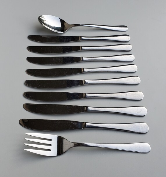Tools of the Trade Stainless TOT5 Pattern - Mixed Lot of 10 Pieces