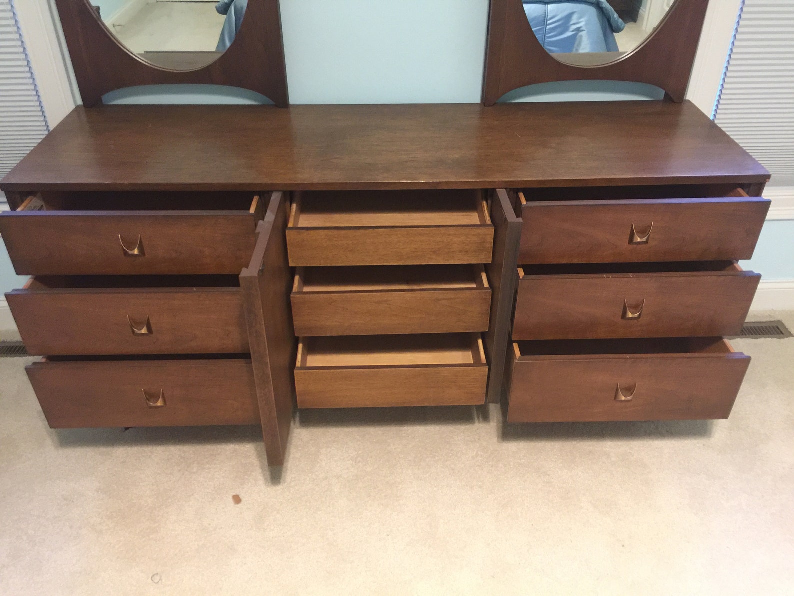 Broyhill Brasilia Bedroom Set RARE Door Chest 614041 Etsy