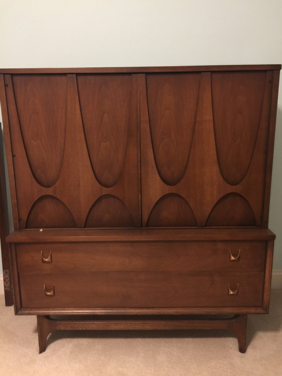 Broyhill Brasilia Bedroom Set RARE Door Chest 614041 Etsy