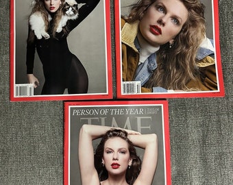 Taylor Swift 2023 Time Magazine Person of The Year All 3 Covers Ships Same Day