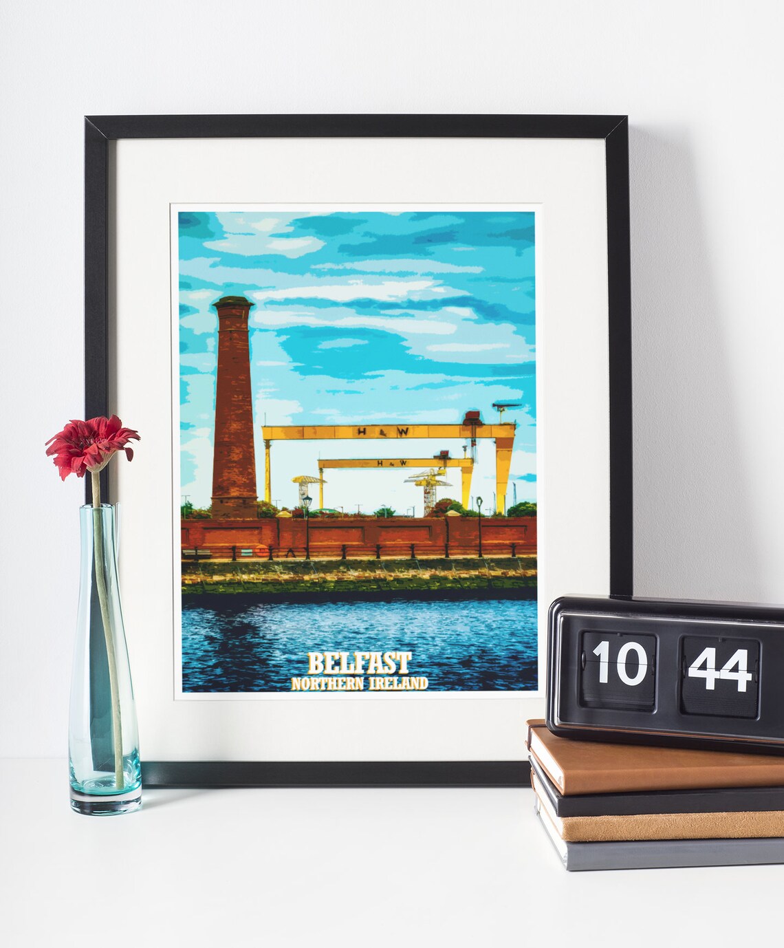 Belfast Print Belfast Poster Belfast Wall Art Belfast Etsy