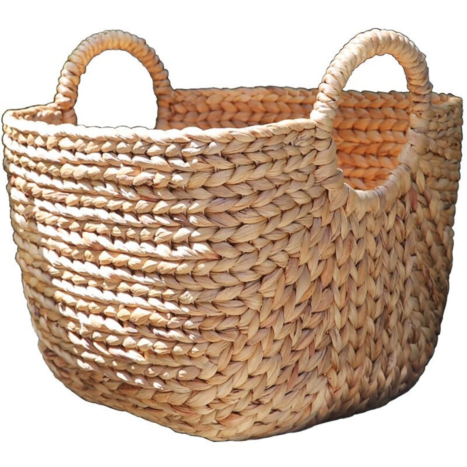 Natural Straw Storage Basket Woven Basket For Organizing Etsy