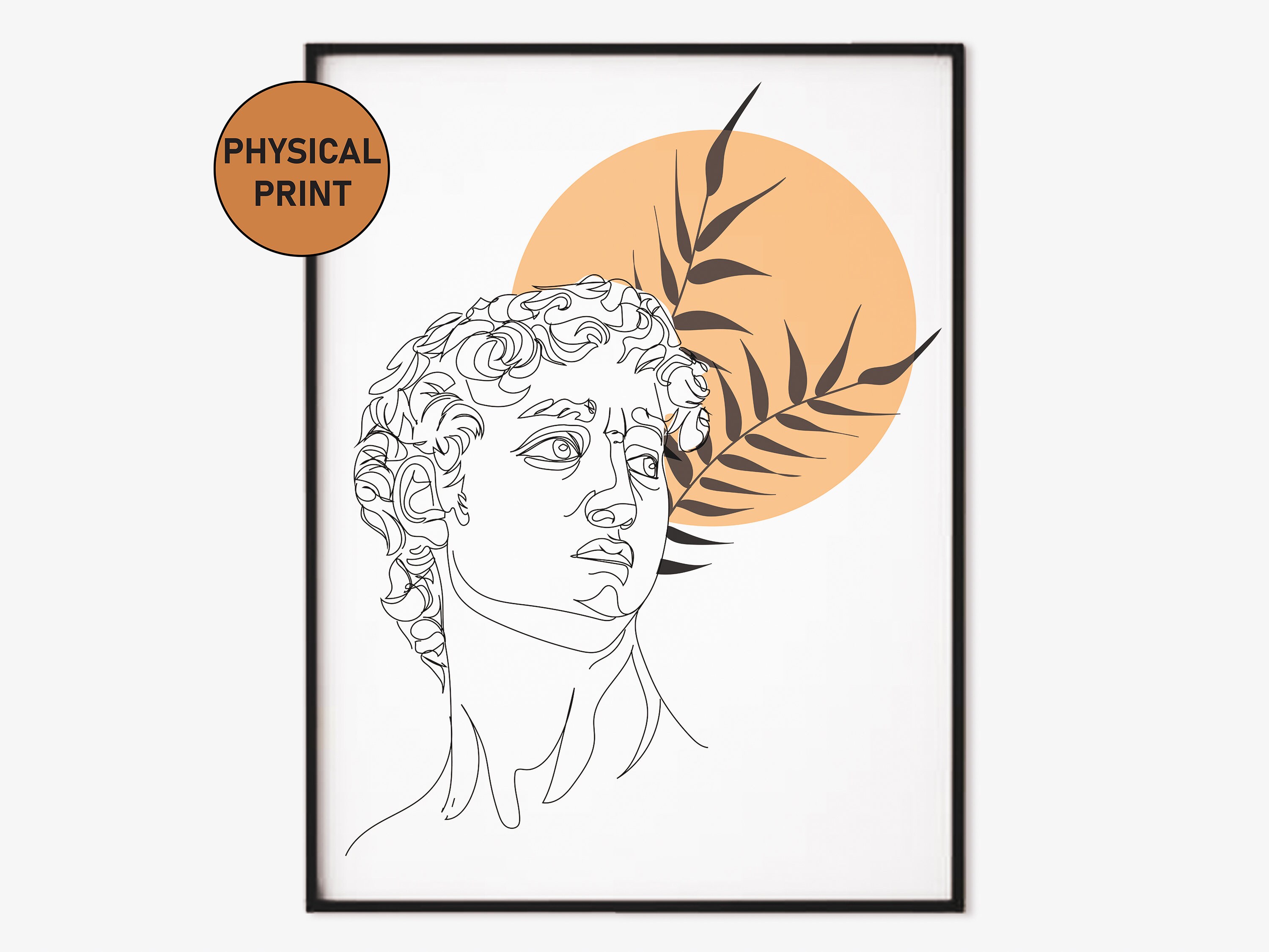 Greek Gods Wall ART PRINT With Midcentury Modern Abstract Etsy