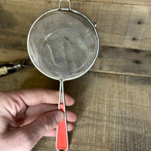 Two Vintage Kitchen strainers