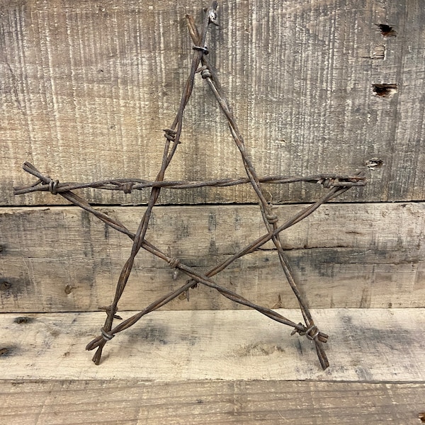 Barbed Wire Star