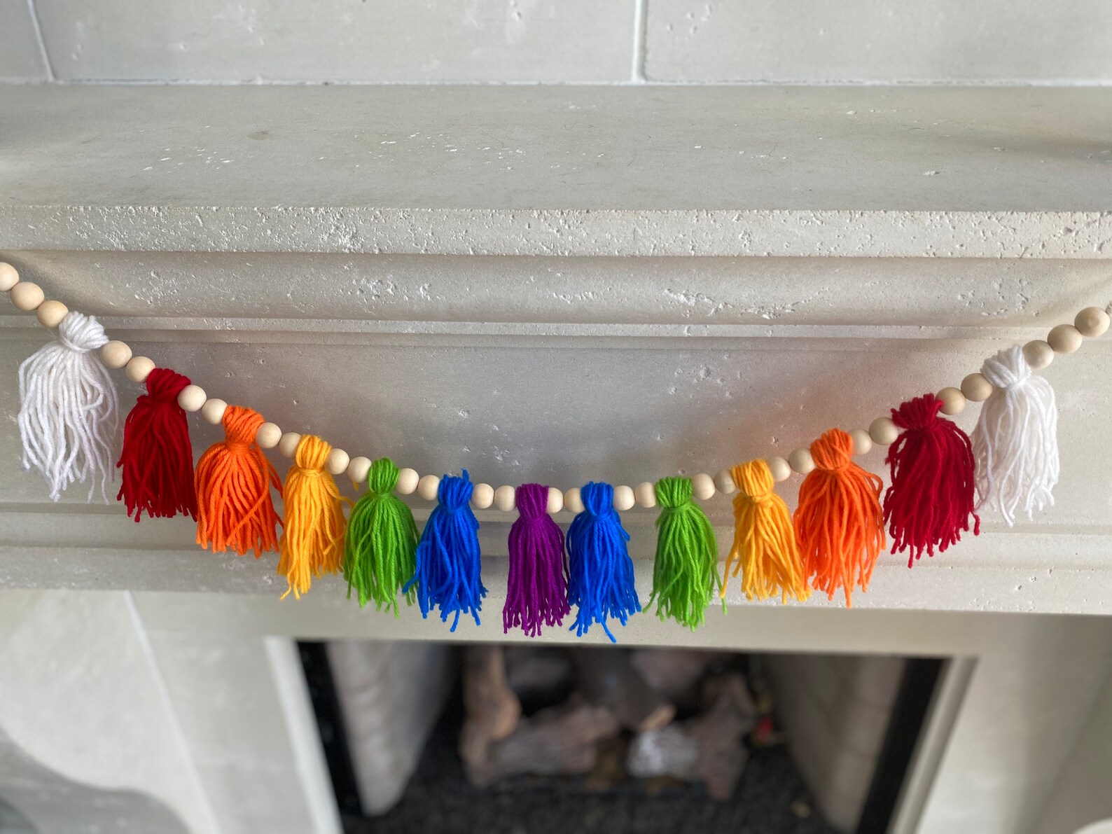 Rainbow Garland Etsy