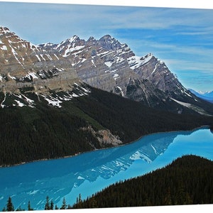 Canada, Northwest, Alberta, Lake Louise, Banff National Park, Canadian Rockies, Glaciers, Rock Flour, Icefields Parkway, Peyto Lake 7987
