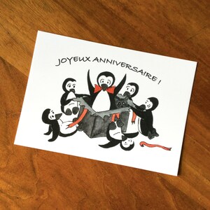 Carte postale A6 "Joyeux Anniversaire"