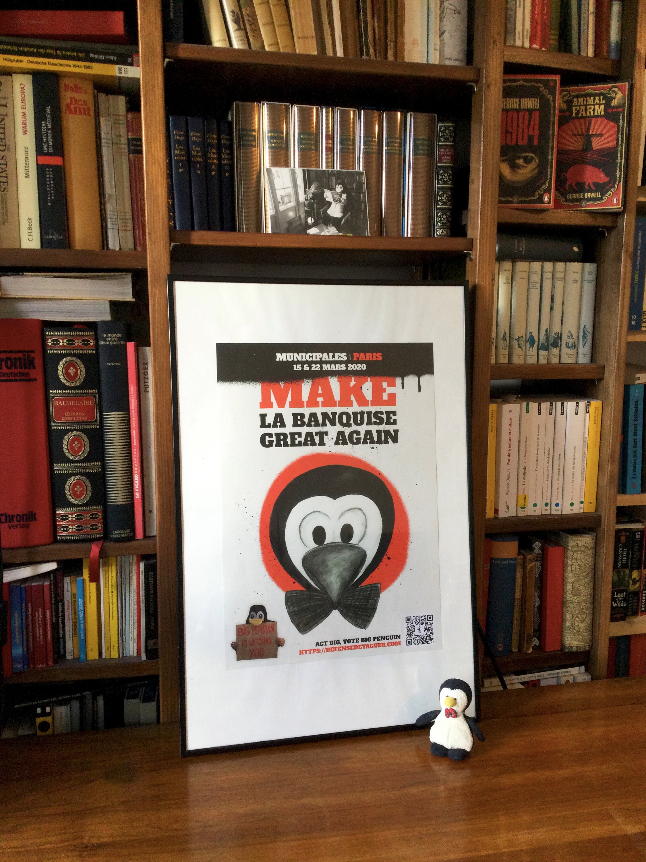 Affiche A3 Municipales Big Penguin