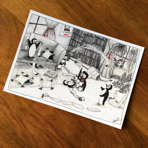 Carte postale A5 "Bataille de PQ"