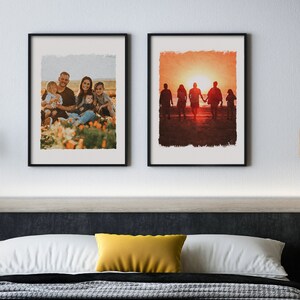 Custom Portrait From Photo - Commission a Watercolor Painting of Your Family