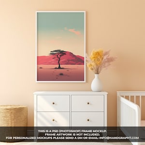 Nursery Frame Mockup Bundle, Frame Mockup Bundle, Interior Mockup, Digital Frame, Nursery Frame Mockup, Frame Mock Up Set, PSD File Bundle