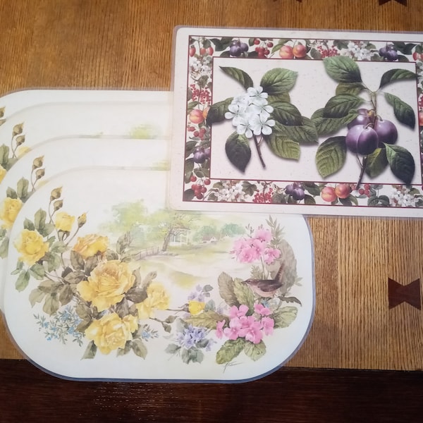 Vinyl Placemats Etsy