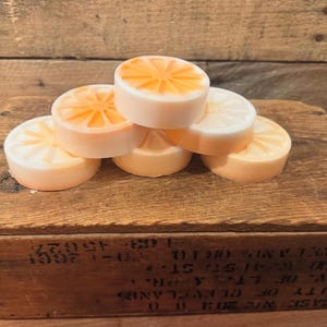 Orange Cream Soap|Artisan Soap|Handmade Soap