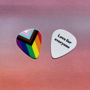 PRIDE - Love for Everyone Guitar pick