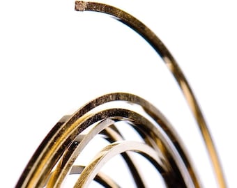 Alambre cuadrado relleno de oro de 14 quilates, 18 g, semiduro, para joyería