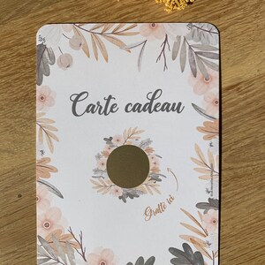 Customizable scratch card original announcement - pregnancy, marriage. Birthday gift image 9