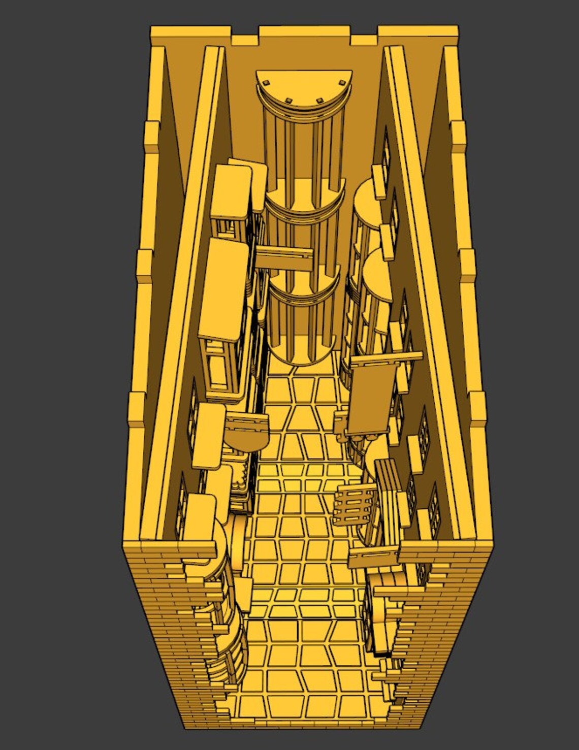 Diagon Alley Book Nook Book Nook Shelf Insert Book Nook Kit Etsy