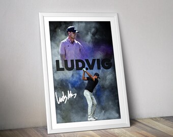 Retro Sport Golf Poster - Johnnie Walker - Vintage Golf - Etsy