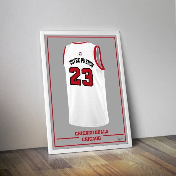 Maillot Chicago Bulls blanc