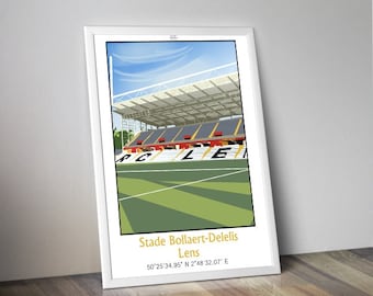 Affiche stade de LENS