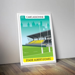 Estadio de rugby de CARCASSONNE I top 14 I ProD2 I Unión deportiva de Carcassonne I Defiendo nuestra ciudad