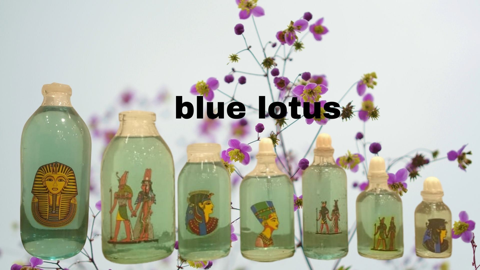 Pure sacred blue lotus egyptian oils essences from the land of Etsy