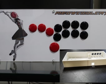 3D Printed Fight Stick - Praetorian Classic - HitBox Compatible Case- PHYSICAL PRINT