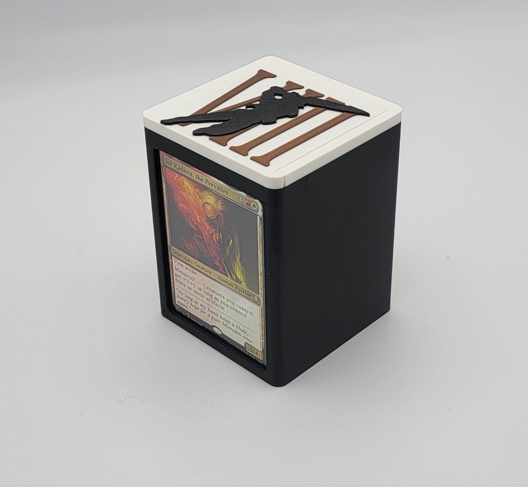 MTG COMMANDER Deck Box -final Fantasy VIII Squall - Etsy