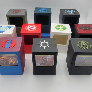 MTG COMMANDER Card Deck Box - Guilds of Ravnica (Dual Color)