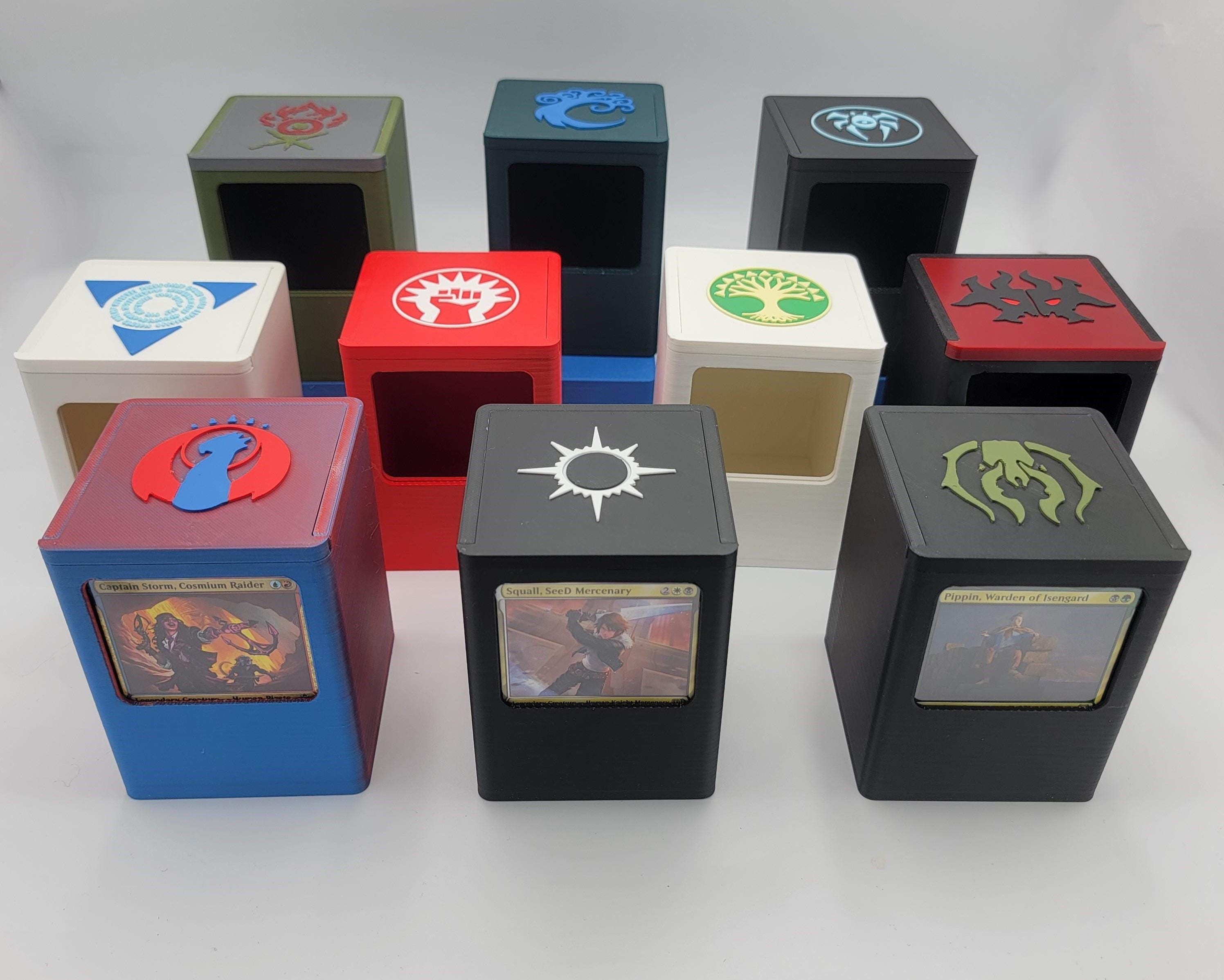 mtg commander multi deck box MTG Commander Deck Box