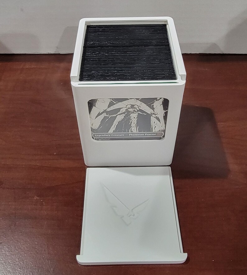 Stlfiles MTG COMMANDER 100 Card Deck Box Etsy