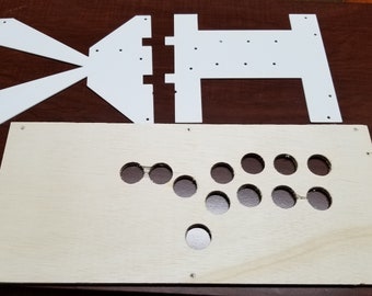 3D Printed HitBox Button Pattern Drill Guide - DIGITAL FILES