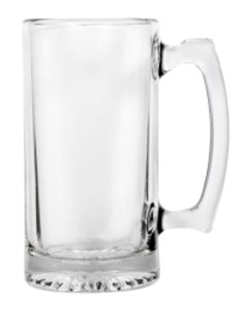 Etched beer mug wine glass UFC Pegasus dishwasher safe Etsy